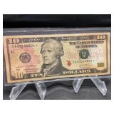 2004-A $10 Star Note - Boston