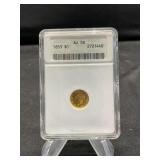 1853 $1 US Gold