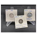 Three Canada Dimes