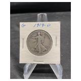 1919 D Walking Liberty Half