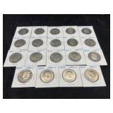 19 Kennedy Halves - Some Proofs 1981-1986