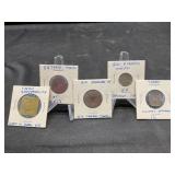 5 Trade Tokens ( 4 are Iowa)