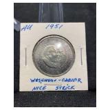 1951 Washington Carver Commemorative Half