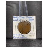 1837 Hard Times Token