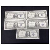 Five Silver Certificate 1957