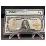 1907 $ 10 Gold Certificate