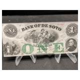 1$ Obsolete Desoto NE 1863