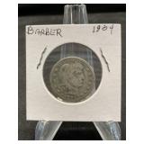 1904 Barber Quarter