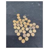 Bag of Wheat Cents - 1930