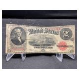 1917 $2 Legal Tender Note