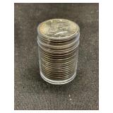 BU Roll of 1964 Kennedy Halves