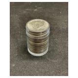 BU Roll of 1964 Kennedy Halves