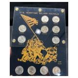 11 Coin War Nickel Set UNC