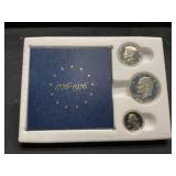 3 Piece 1976 Silver Proof Set