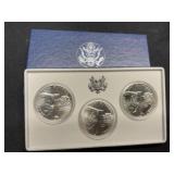 1983 P,D,S Silver Dollars