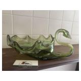 Blown Glass Swan