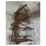 Wood Bird Cage - decor
