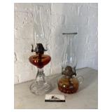 Glass Oil Lamps