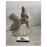 Ceramic Virgin Mary Figure