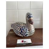 Ceramic Duck marked mexico