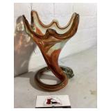 Murano Hand Blown Glass Vase