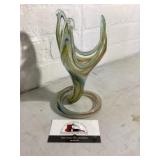 Murano Hand Blown Glass Vase