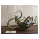 Murano Blown Glass Swan