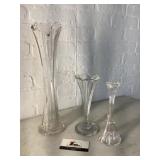 Clear Glass Vases