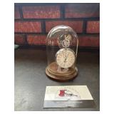 ARCO pocket watch in display case
