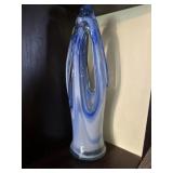 Murano style glass vase