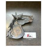 Cast iron horse spoon rest