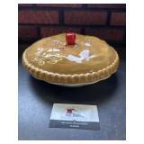 Vintage ceramic pie dish