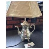 Tea carafe lamp