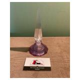 Vintage crystal perfume bottle