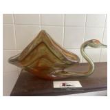 Blown Glass Swan