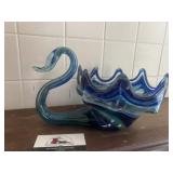 Blown Glass Swan