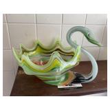 Blown Glass Swan