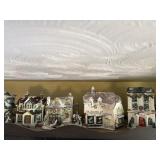 Village houses decor