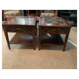 MCM Halliburton side table