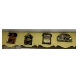 Charle Wysocki Folktown collection plates