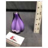 Blown glass paperweight