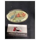 Hallmark glass paperweight