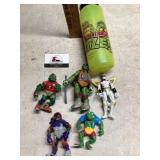 Ninja turtle figurines