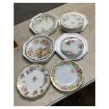 hand painted plates