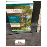 Unopened LED solar dragon fly light