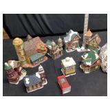 Holiday lighted houses