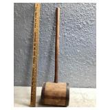 Wooden mallet