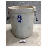 8 gallon stoneware crocK