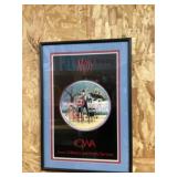 P Buckley Moss signed print 22 x 31