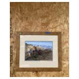 Framed artwork 27 1/2 x 23 1/2